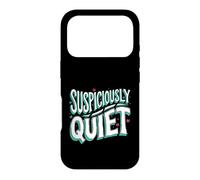 Teacher Librarian Suspiciously Quiet Bookworm Coque pour iPhone 17 Pro