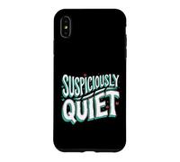 Teacher Librarian Suspiciously Quiet Bookworm Coque pour iPhone XS Max