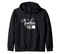 Teacher Life Enseignement Maternelle Anglais Enseignant Sweat à Capuche