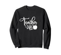 Teacher Life Enseignement Maternelle Anglais Enseignant Sweatshirt
