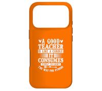 Teacher Like Candle Inspire la Citation d'appréciation des étudiants Coque pour iPhone 17 Pro