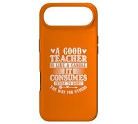 Teacher Like Candle Inspire la Citation d'appréciation des étudiants Coque pour iPhone Air