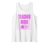 Teacher Mode Rose cassé rayé Débardeur