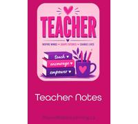 Teacher Notes -Thought Spot and memory Keeper: A place for your reflections