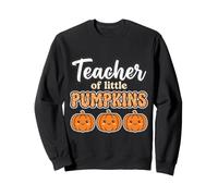 Teacher of Little Pumpkins Fall Back to School Sweatshirt
