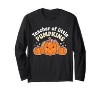 Teacher of Little Pumpkins Kawaii Pumpkins Manche Longue