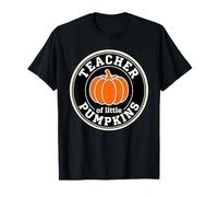Teacher of Little Pumpkins Retro Fall Teacher T-Shirt