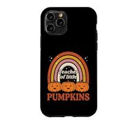 Teacher of Little Pumpkins Retro Rainbow Fall Coque pour iPhone 11 Pro