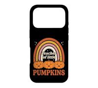 Teacher of Little Pumpkins Retro Rainbow Fall Coque pour iPhone 17 Pro