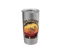 Teacher Off Duty Gobelet isotherme en acier inoxydable double paroi