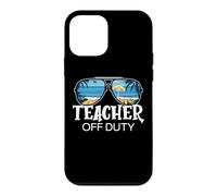 Teacher Off Duty Lunettes de Soleil Palmier Plage Coucher de Soleil Coque pour iPhone 12 Mini