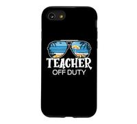 Teacher Off Duty Lunettes de Soleil Palmier Plage Coucher de Soleil Coque pour iPhone SE (2020) / 7/8
