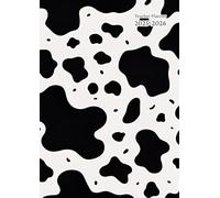 Teacher Planner 10 Periods A4: Cow Print - Week To View - Vertical Days Layout - With Gradebook - Dated August To July - Academic Year Lessons Diary ... Binder - Gift ideas For Uk Men and Women.