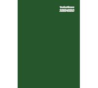 Teacher Planner 10 Periods A4: Green - Week To View - Vertical Days Layout - With Gradebook - Dated August To July - Academic Year Lessons Diary And ... Binder - Gift ideas For Uk Men and Women.