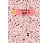 Teacher Planner 2025-2026 Academic Year: Monthly & Weekly Calendar with Lesson Plans, Attendance, Homework, Progress Tracker, and Meeting Notes