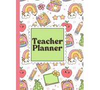 Teacher Planner - Apples and Rainbows