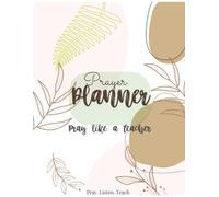 Teacher Prayer Planner