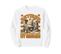 Teacher Retirement GNOME for Women and Men Who Loves Reading Sweatshirt