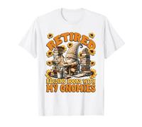 Teacher Retirement GNOME for Women and Men Who Loves Reading T-Shirt
