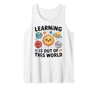 Teacher Space Science Learning is Out of World Débardeur
