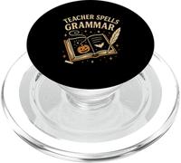 Teacher Spells Grammaire Halloween Magic PopSockets PopGrip pour MagSafe