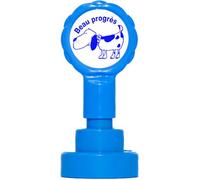 Teacher Stamps BR018CM Tampon Auto-encreur pour Enseignant Beau progrès Couleur aléatoire