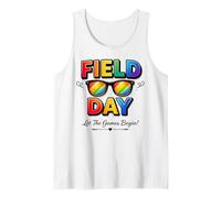 Teacher Student Field Day Let The Games Begin Field Day Débardeur