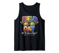 Teacher Student Field Day Let The Games Begin Field Day Débardeur
