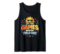Teacher Student Field Day Let The Games Begin Field Day Débardeur