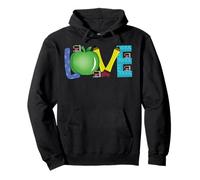 Teacher Teach Love & Inspire Citation Amusante pour Enseignants Hommes Femmes Sweat à Capuche