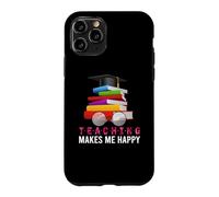 Teacher Teaching Happy Teach Funny School Teachers Coque pour iPhone 11 Pro