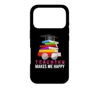 Teacher Teaching Happy Teach Funny School Teachers Coque pour iPhone 17 Pro