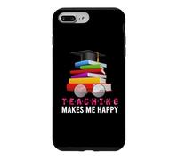 Teacher Teaching Happy Teach Funny School Teachers Coque pour iPhone 7 Plus/8 Plus