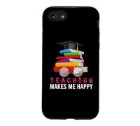 Teacher Teaching Happy Teach Funny School Teachers Coque pour iPhone SE (2020) / 7/8