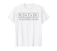 Teacher The Inspirational Element Tableau périodique T-Shirt