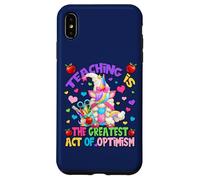 Teacher Unicorn Mom Teaching is Greatest Act of Optimism Coque pour iPhone XS Max