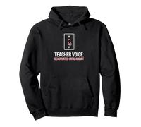 Teacher Voice Off Jusqu'au Mois d'août Summer Break Humour Sweat à Capuche