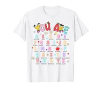 Teacher You are Alphabet Learn ABC Boy Girl Reading T-Shirt