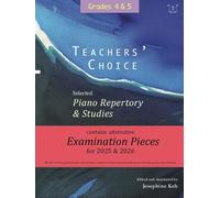 Teachers' Choice Selected Piano 2025 Grade 4-5.