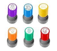 Teacher's Comments Photosensitive Stamp Set - Reward Cartoon Stamps
