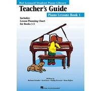 Teacher's Guide Piano lessons book 1 (Hal Leonard student piano library) (1999-07-23)
