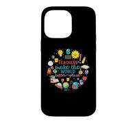 Teachers Make The World Better Place Funny School Teacher Coque pour iPhone 14 Pro Max