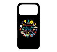 Teachers Make The World Better Place Funny School Teacher Coque pour iPhone 17 Pro Max