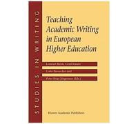 Teaching Academic Writing In European Higher Education