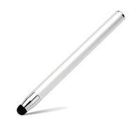 Teaching and lecturing Retractable Touch Pen Online Classroom Learning Machine capacitive Pen Stylus (Silver)
