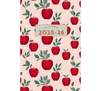 Teaching Assistant Planner 2025-2026 - Funky Red Apples Design: Includes Weekly Diary Pages, To-Do Lists, Intervention Records, Ample Note Space & SEN Guidance | Ideal Academic Year Organiser for TA's