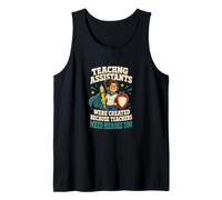 Teaching Assistants are Heroes Teacher Humour Débardeur