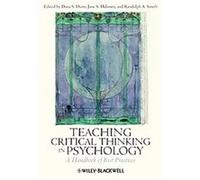 Teaching Critical Thinking in Psychology Dana Dunn, Jane S. Halonen, Randolph A. Smith (Auteur)