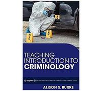 Teaching Introduction To Criminology