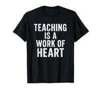 Teaching Is a Work of Heart Style vintage vieilli T-Shirt